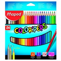 LAPIZ MAPED COLORPEPS X 24...