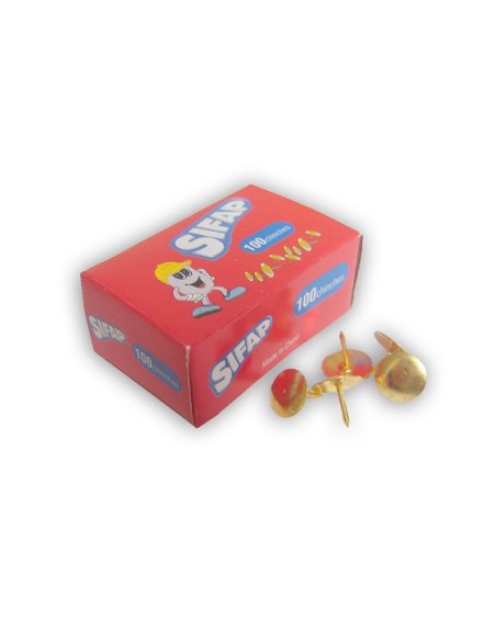 CHINCHES CROMADAS X 100 SIFAP - Codigo: 202111