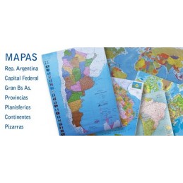 MAPA MURAL D/FAZ 95X130...