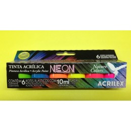 ACRILICO ACRILEX NEON 6...