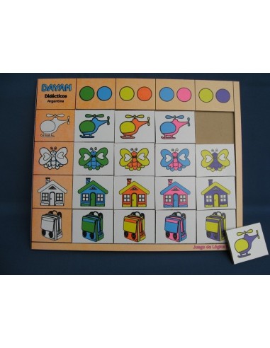 JUEGO DE LOGICA N.1 DY141 - Codigo: 154741