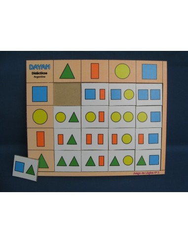 JUEGO DE LOGICA N.2 DY142 - Codigo: 154742