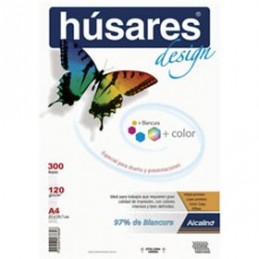 RESMA A4 HUSARES 120gr...