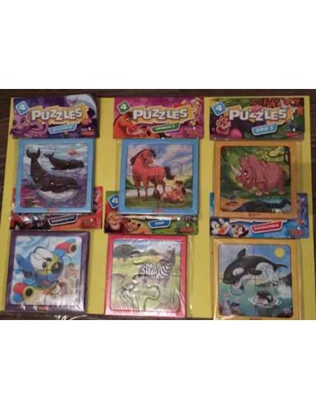 COMBO PUZZLE 4 PIEZAS - Codigo: 804203