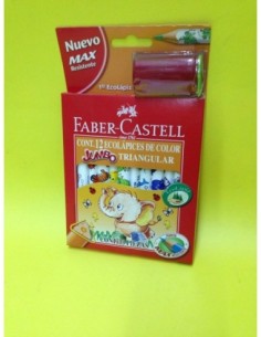 LAPIZ FABER JUMBO X 12 TRIANG - Codigo: 514780