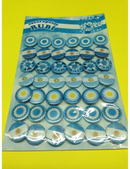 ESCARAPELA REDONDA X 42 UNID - Codigo: 308798