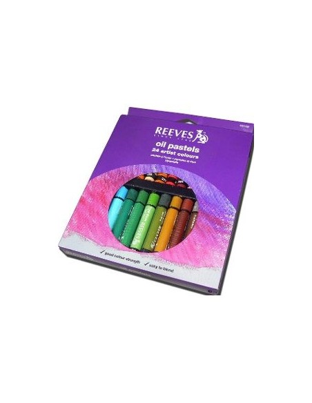 OLEO PASTEL REEVES X 24 LARGOS - Codigo: 671488