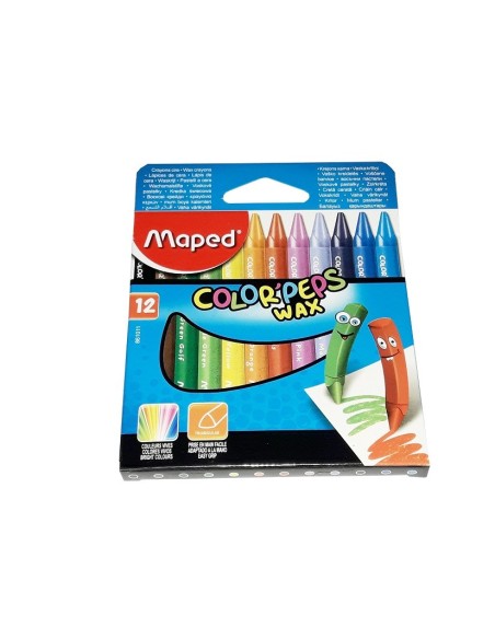 CERAS MAPED COLORPEPS X 12 - Codigo: 247861