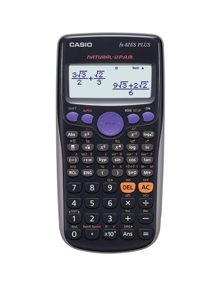 CALCULADORA CASIO FX82 PLUS 252 FUNC - Codigo: 156382