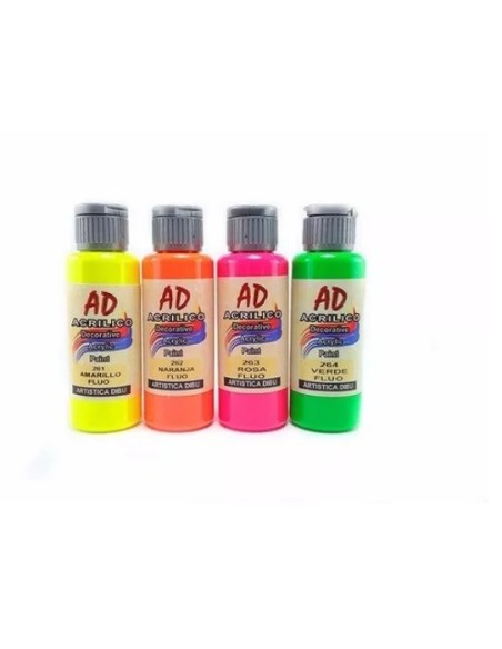 ACRILICO AD FLUO 60 ML - Codigo: 801351