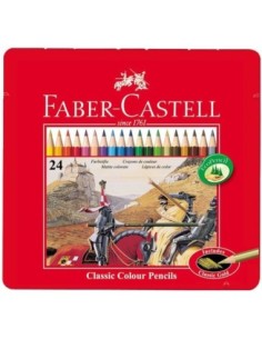 LAPIZ FABER LATA X 24 - Codigo: 514804