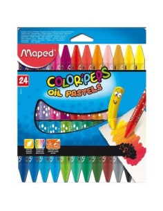 OLEO PASTEL MAPED X 24 COLORPEPS - Codigo: 671992
