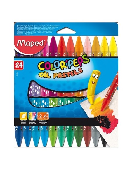 OLEO PASTEL MAPED X 24 COLORPEPS - Codigo: 671992