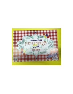BLOCK DIB 1028 N.6 COLOR X 20 - Codigo: 117155