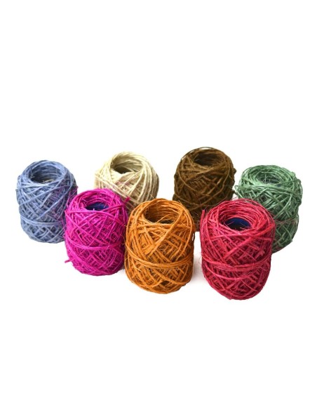 HILO SISAL PURO COLOR 15MT 114 - Codigo: 410302
