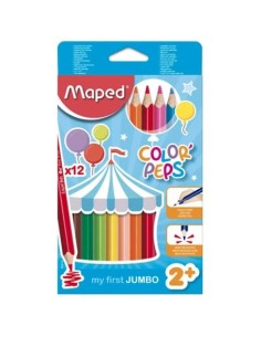 LAPIZ MAPED COLOR X 12 JUMBO - Codigo: 514940