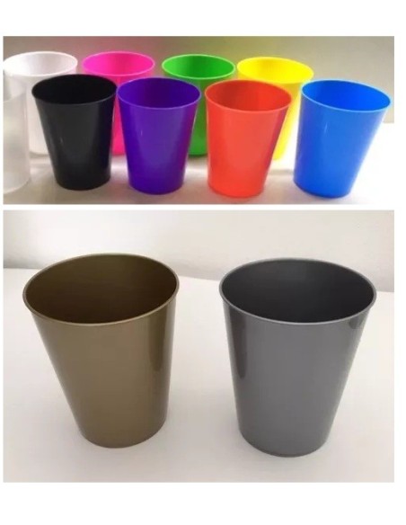 VASO LP PLASTICO 300 ML COLORES - Codigo: 975604