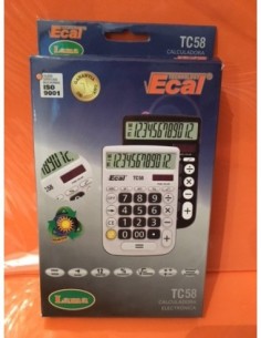 CALCULADORA 12 DIG TC58 LAMA - Codigo: 156058
