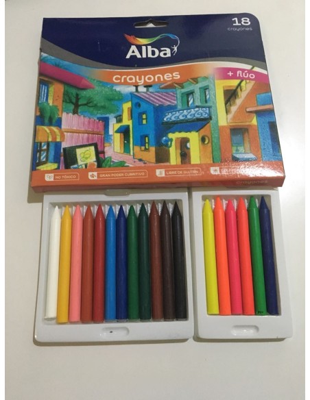 CERAS ALBA X 18 TRADIC+FLUO - Codigo: 247827