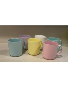 TAZA PLASTICA COLOR 350CC - Codigo: 975185