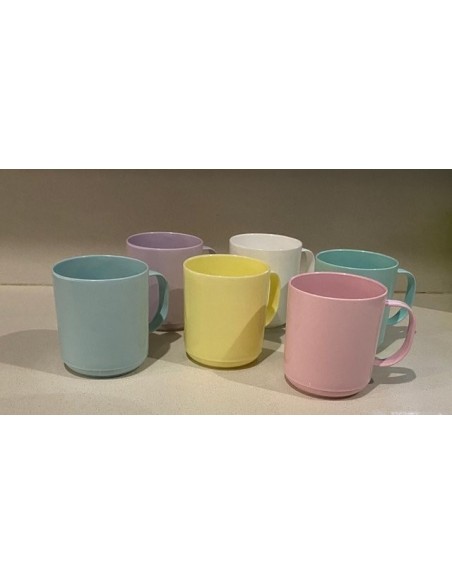 TAZA PLASTICA COLOR 350CC - Codigo: 975185