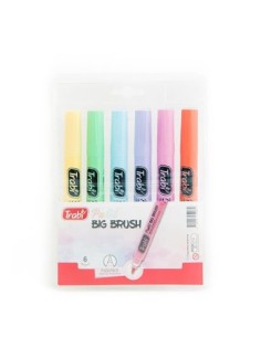 MARCADOR TRABI BIG BRUSH x 6 - Codigo: 575997