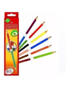 LAPIZ FABER BICOLOR X 6 - Codigo: 514249