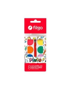 ACUARELA FILGO/LAMA X 8 COLORES - Codigo: 35008
