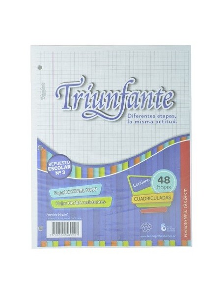 REP TRIUNFANTE 48 CUAD - Codigo: 826120