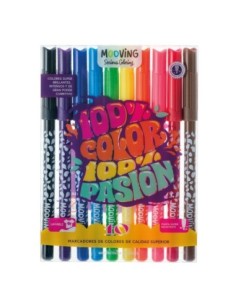MARCADOR MOOVING x 10 - Codigo: 574505