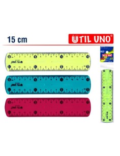 REGLA UTIL UNO FLEX 15 CM - Codigo: 806415
