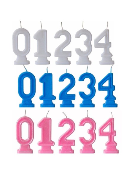 VELA NUMERO x UNID - Codigo: 936003