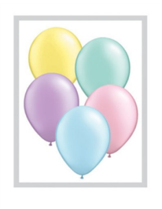 GLOBOS PASTEL x 50 NVA - Codigo: 381259