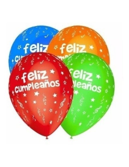 GLOBOS FELIZ CUMPLE x 50 - Codigo: 381261