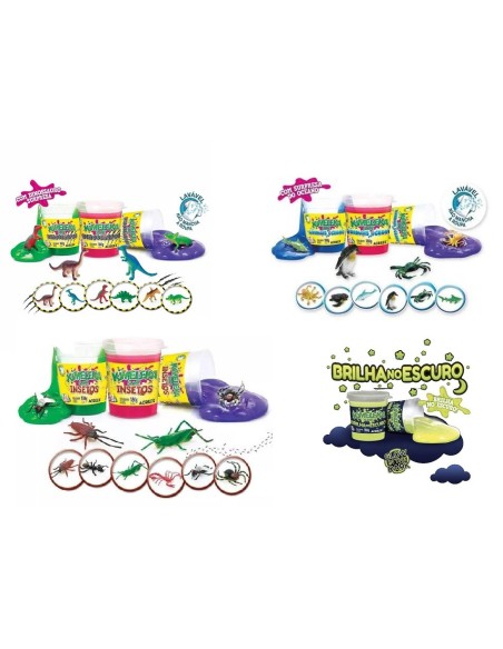 SLIME ACRILEX GLOW/ANIMALES - Codigo: 248090
