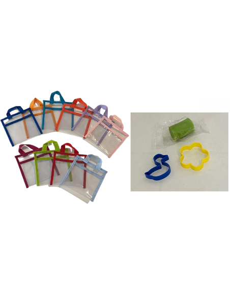 COMBO BOLSA PVC + 2 MOLDES + STICK - Codigo: 804133