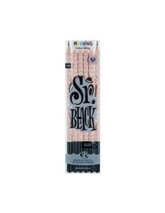 LAPIZ MOOVING NEGRO x 6 - Codigo: 514507 2