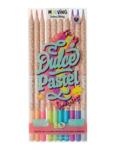 LAPIZ MOOVING PASTEL x 10 - Codigo: 514510