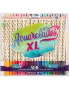 LAPIZ MOOVING ACUARELABLE x 24 - Codigo: 514603