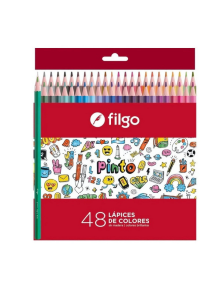 LAPIZ FILGO COLOR X 48 - Codigo: 514005