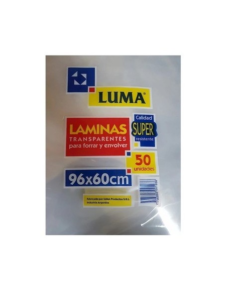 LAMINA PLASTICA 96X60 PAQx50un - Codigo: 238097
