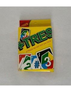 JUEGO DE CARTAS TRES - Codigo: 18924