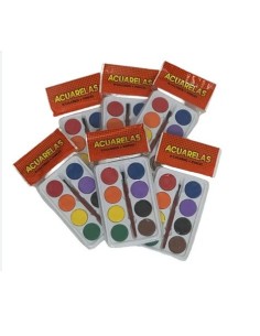 ACUARELA 8 COLORES ECO - Codigo: 35018