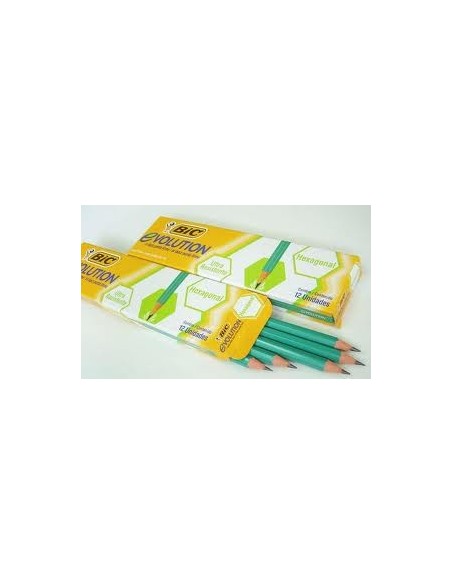 LAPIZ BIC NEGRO EVOL x UN - Codigo: 514001
