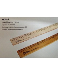 REGLA MADERA 1 MT FIME s/lust - Codigo: 806101 2