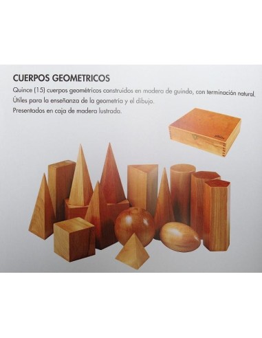 CUERPOS GEOMETRICOS X 15 FIME - Codigo: 463015