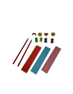 COMBO LAPIZ+REGLA+GOMA+SACAPUNTA - Codigo: 804103