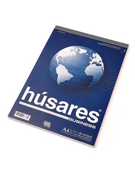 BLOCK HUSARES BUSINES A4 RAY/C - Codigo: 117101