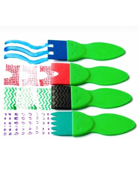 SET ESPONJA PINCEL G.EVA x 4 - Codigo: 735108