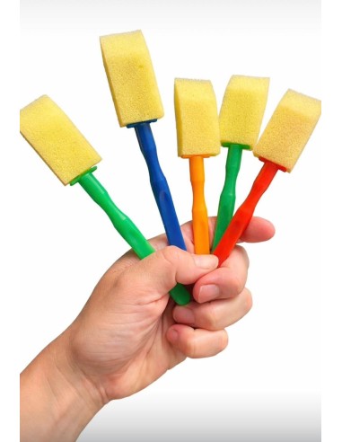 SET ESPONJA PINCEL x 5 - Codigo: 735103